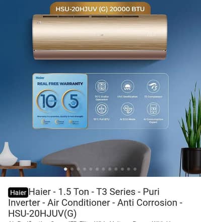 Haier brand new ac