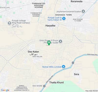 1 Kanal Plot For Sale | Near Oval Complex | DHA Phase 9 Prism, Block D