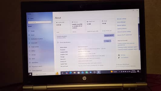 HP ELITE BOOK 8470p i5 3rd Gen 8GB RAM 128GB SSD WITH BAG MOUSE CHARGE