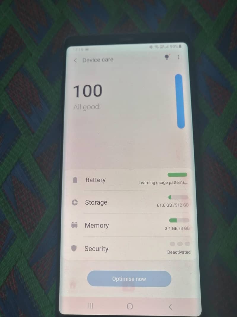 Samsung Mobile Note 9 4