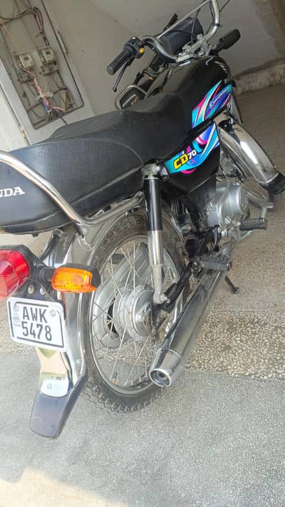 Honda CD 70 good condition 2024 modal due and drive