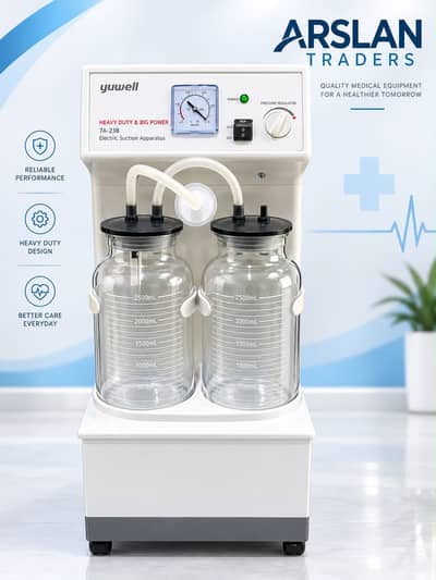 New Chinese Yuwell Heavy Duty Suction Machine 7A-23B ,Suction Machine
