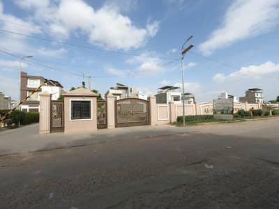 Corner Residential Plot Sized 160 Square Yards Is Available For Sale In Al-Jadeed Residency