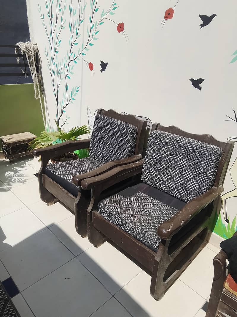sofa set 5pieac 2
