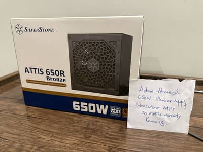 650 watts power supply - Silverstone Attis