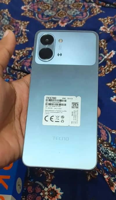 Tecno Spark Go 3 4+4 ram 128 gb rom 1 week used Whatsapp 03078889526