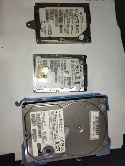 x3 internal hard drives set