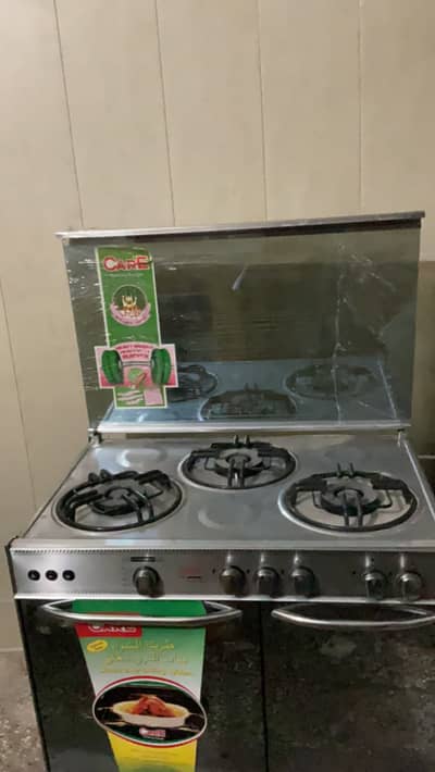 Care brand new double oven cooking range 90/60