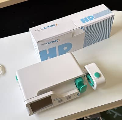MEDCAPTAIN HP-30 SYRINGE PUMP WITH COMPLETE ACCESSORIES