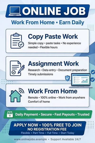 part time job available