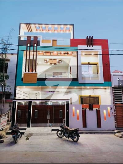 40 Feet Road Most Reasonable Chance Deal Brand New West Open 240 Square Yards Double Storey House In Reasonable Rates