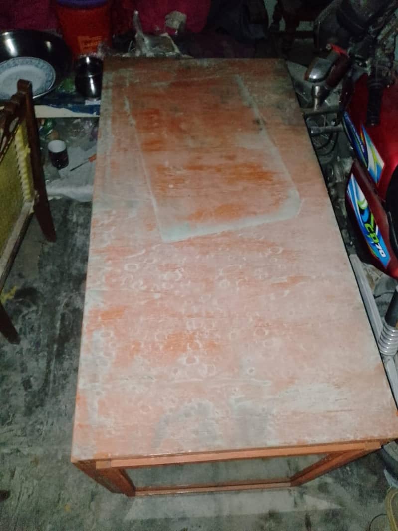 wooden table 2