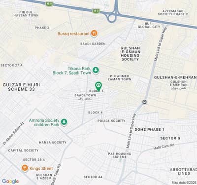 Chance Deal 240 Sq Yards Next To Corner West Open Plot On Reasonable Rates