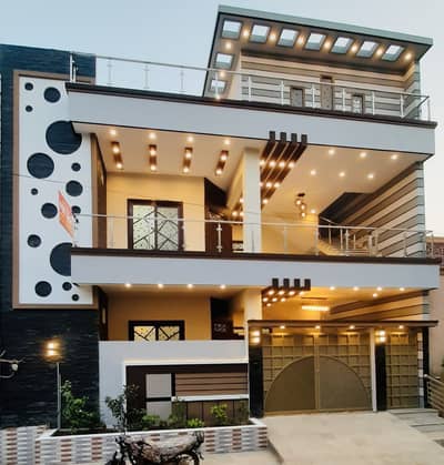 (Chance Deal) 40 Feet Road Brand New West Open Bungalow On Most Vip Location For Sale