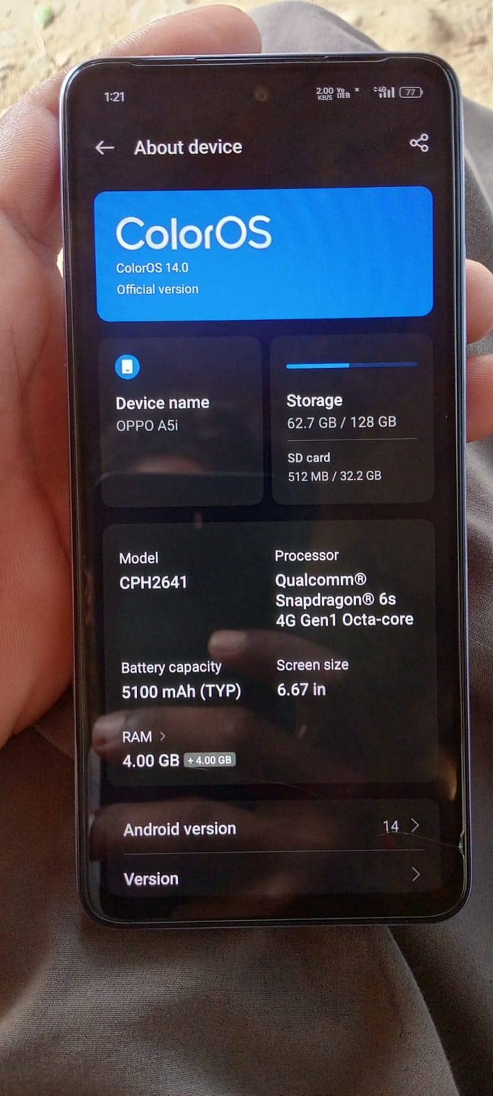 OPPO A5 1