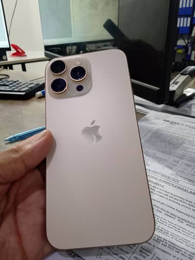 Apple iPhone 16 Pro Max W/T Box| 256 GB Desert Titanium | Non Pta JV