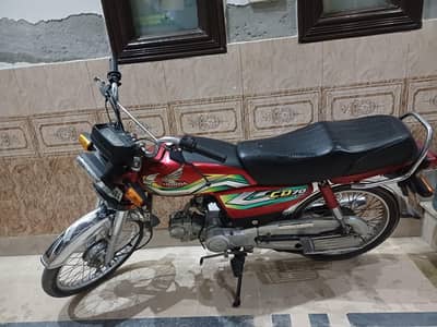 Honda CD 70 Lush bike Urgent sale