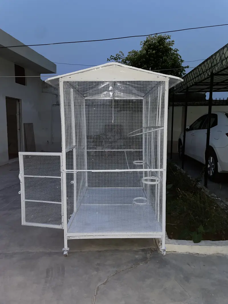 Parrots, pigeons, chickens cage — photo 3