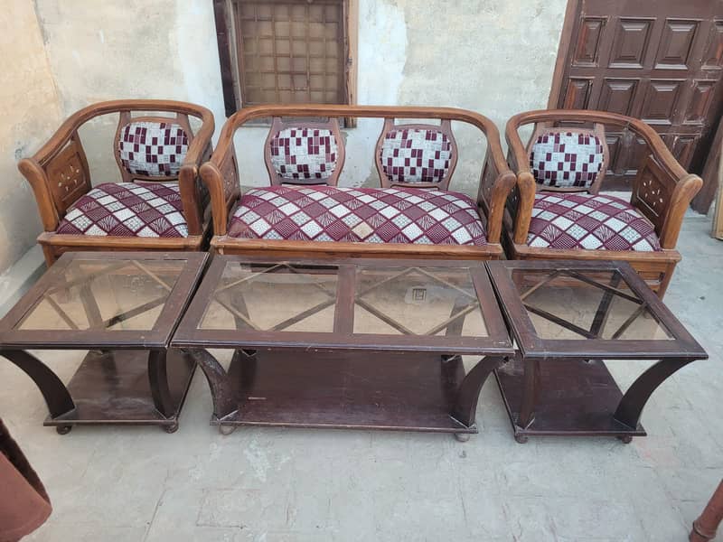 sofa set with tables 0