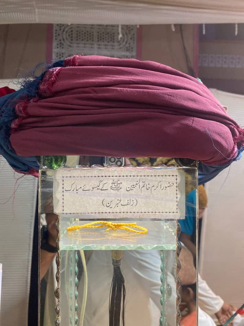 تبرکاتِ مقدسہ کی زیارت 2