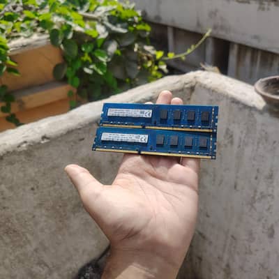 DDR3 RAM 16GB 8+8 1600 MHZ