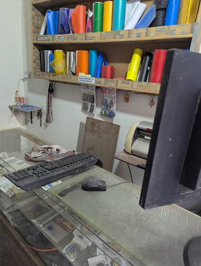 Stickering shop for sale