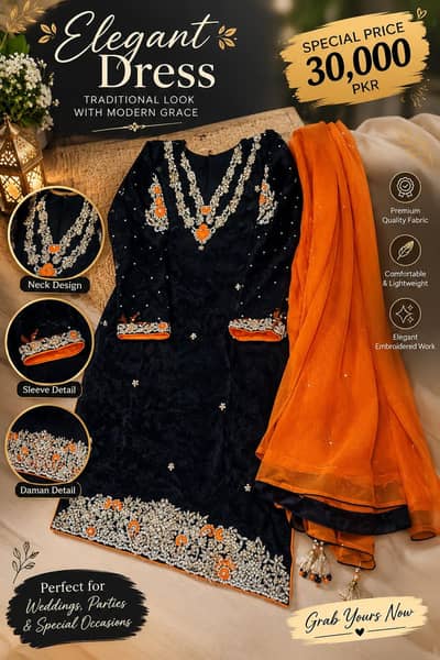 wedding dress/ wedding wear dress/ formal dress