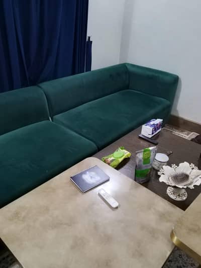 7 Seater L-Shaped Sofa.