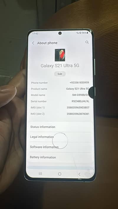 Samsung Mobile S21 Ultra