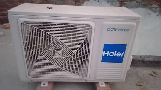 Haier 1 Ton Inverter AC – 10/10 Condition – Original Gas
