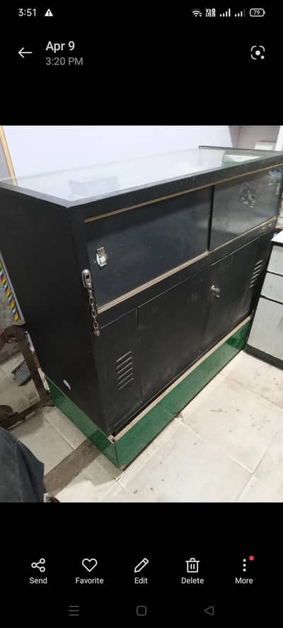 steel counter