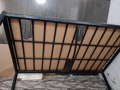 Iron double bed