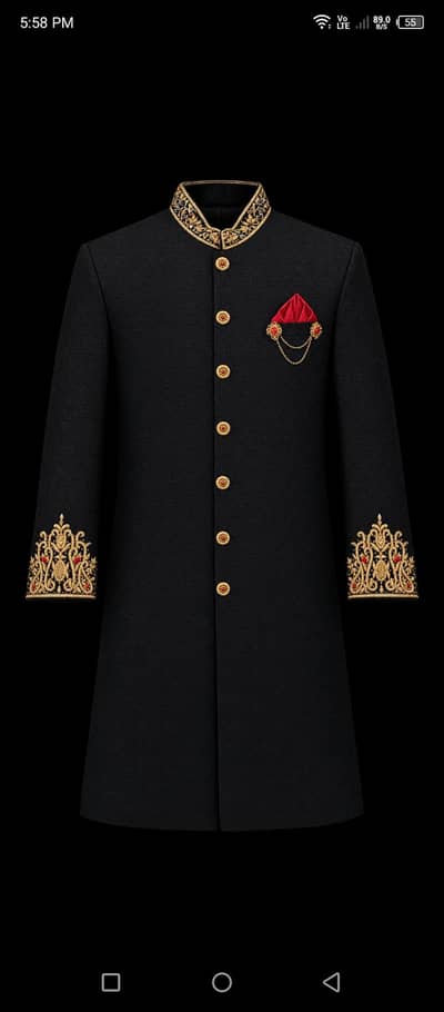 groom barat sherwani