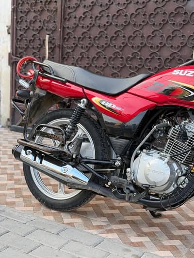 Suzuki GD110s 2025 -Red Color-Total Genuine-First Owner