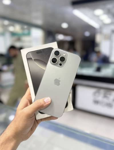Apple iPhone 16 Pro Max PTA Approved – Natural Titanium