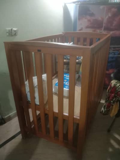 baby cart for sale pure wood in very good condition
