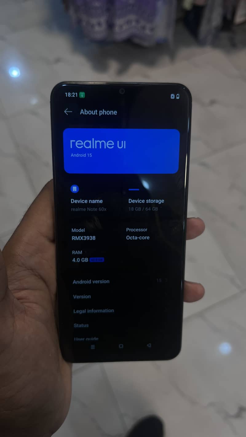 Realme Note 60x 1