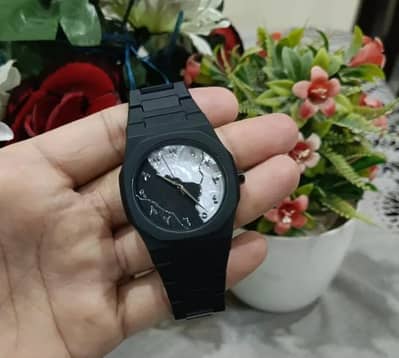 Arabic Aura Watch For Men's
