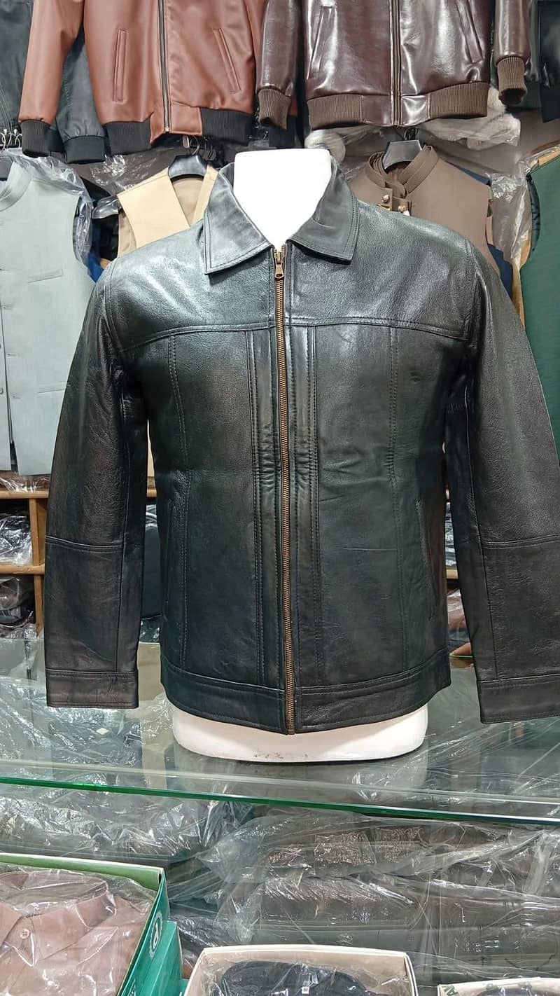 jacket / leather jacket/ sheep jacket/ orignal sheep jacket 13