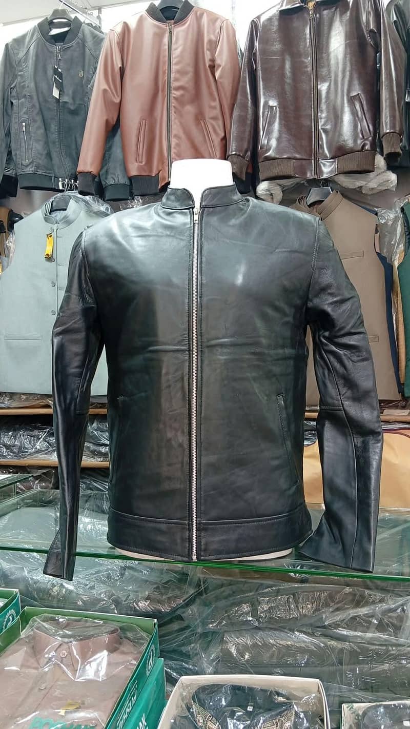 jacket / leather jacket/ sheep jacket/ orignal sheep jacket 14