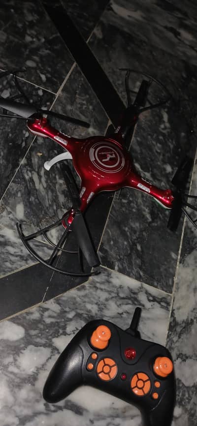 4CH 2.4GHz Camera Drone with Remote – 3D Flip Function