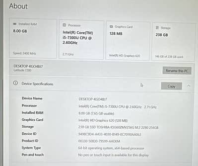 Dell laptop