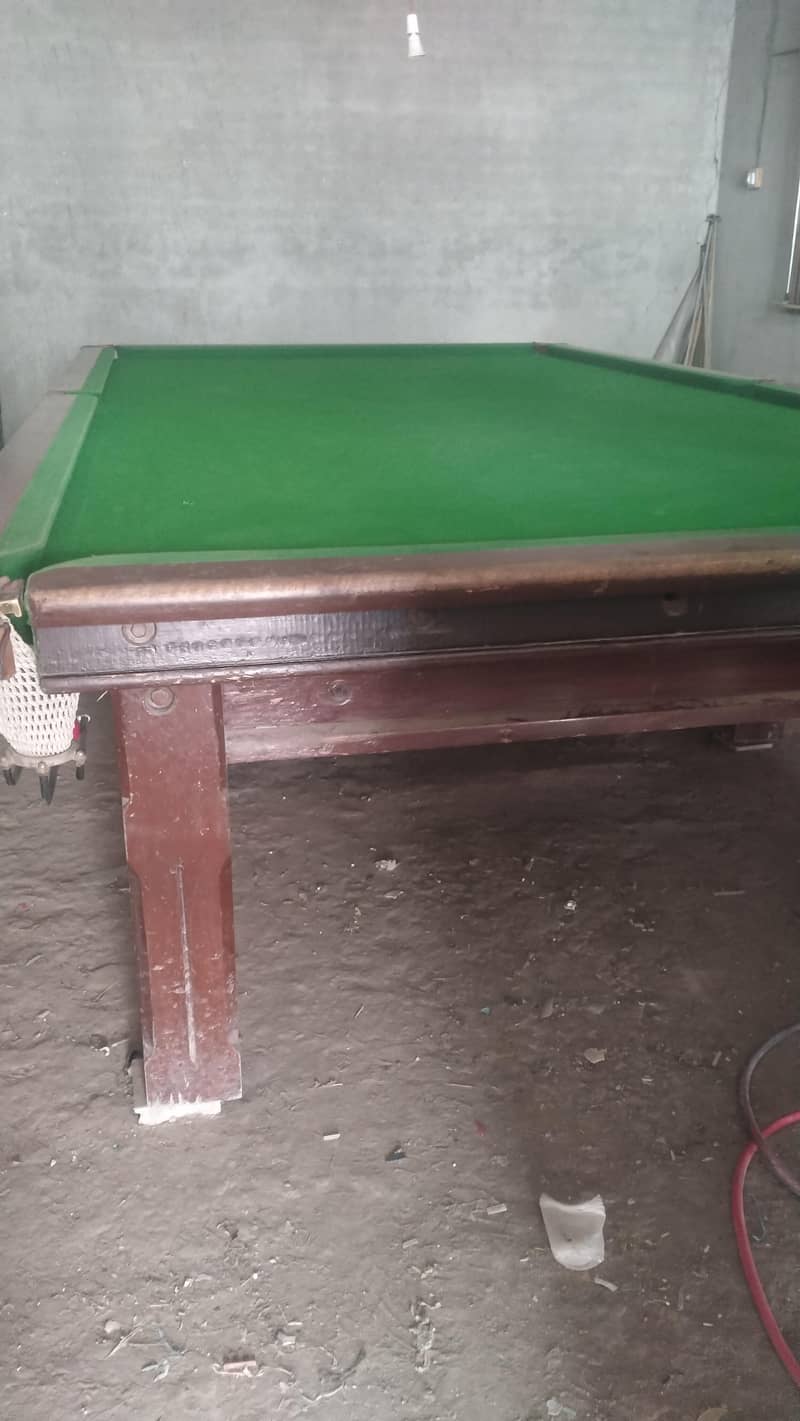 Snooker table 2