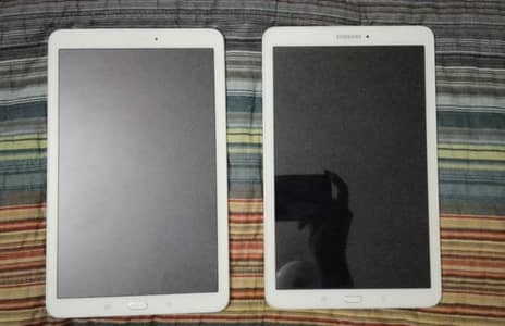 Urgent sale for two Samsung Galaxy Tab E tablets, read description
