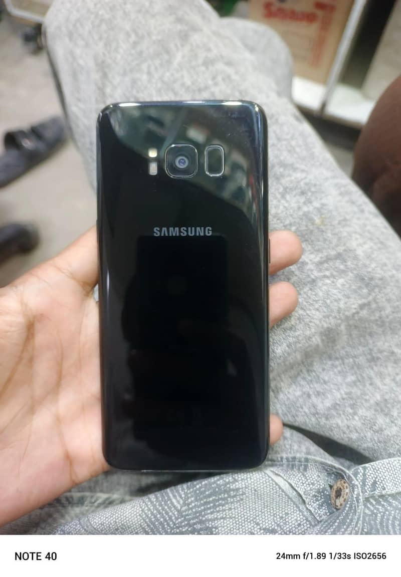 Samsung Mobile S8 4gb 64gb 10/9 official approved single sim only mob ...