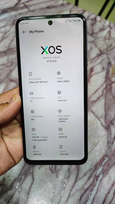 Infinix Hot 30 Play