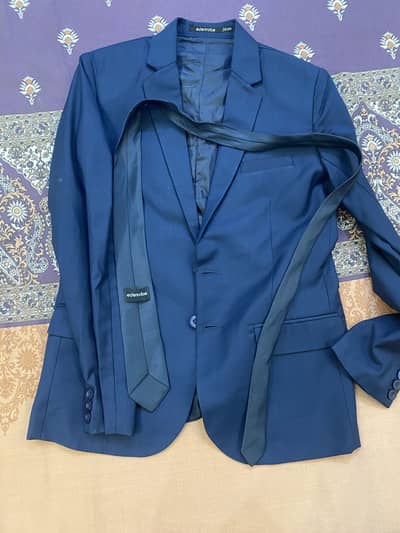 pant coat blue