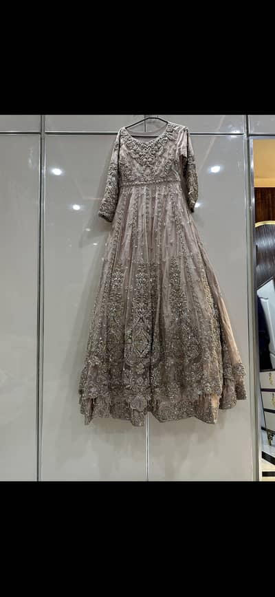 Luxury bridal |(Walima dress) |wedding dress | bridal maxi |