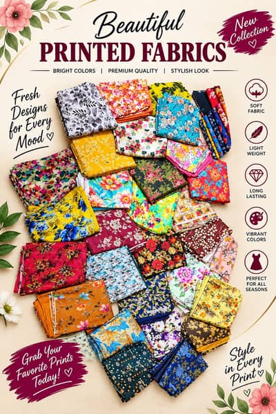 dresses / ladies suit / 2pcs printed dresses / unstitced dresses