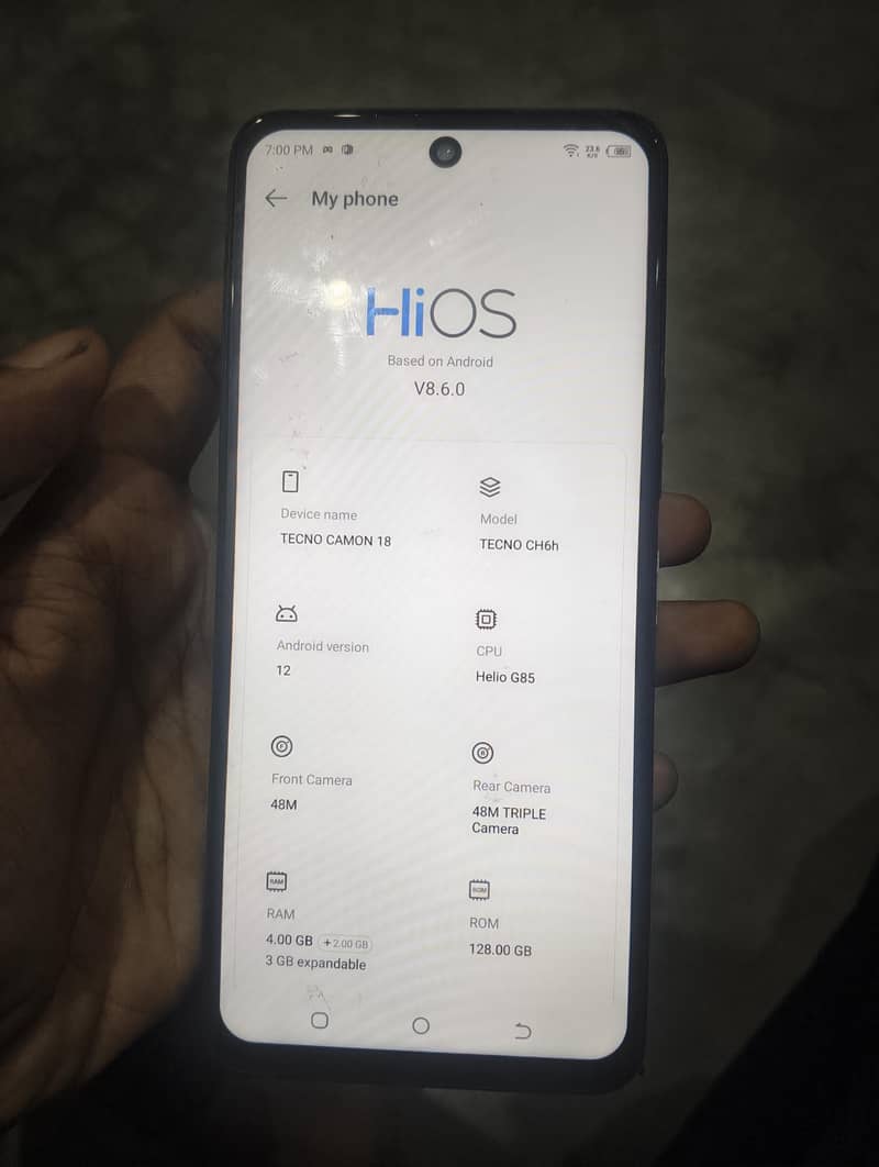 Tecno CAMON 18T 1